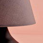Opviq Lámpara de Mesa AYD-3434 Gris y Negro